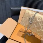 Louis Vuitton Pochette Coussin Monogram Gold 20Cm M80999 - Image 3