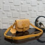 [Super Vip 1:1] Louis Vuitton Montsouris Messenger Yellow 20Cm M12694 - Image 3