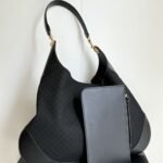 Gucci B Shoulder Bag Black 49Cm 834981 Aaee7 1000 - Image 4