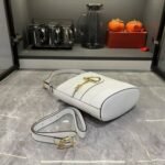 Gucci 73 Small Bucket Bag White Smooth Leather 20Cm 833665 Aaec2 9540 - Image 5