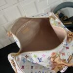 [Super Vip 1:1] Louis Vuitton X Murakami Keepall Bandoulière 45 White 45Cm M13742 - Image 6