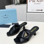 Prada Padded Nappa Sandals Black 1Xx754 2Dl8 F0002 F 065 - Image 3