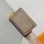 Louis Vuitton Cléa Wallet Monogram Empreinte Leather Tourterelle 11Cm M80152 - Image 2