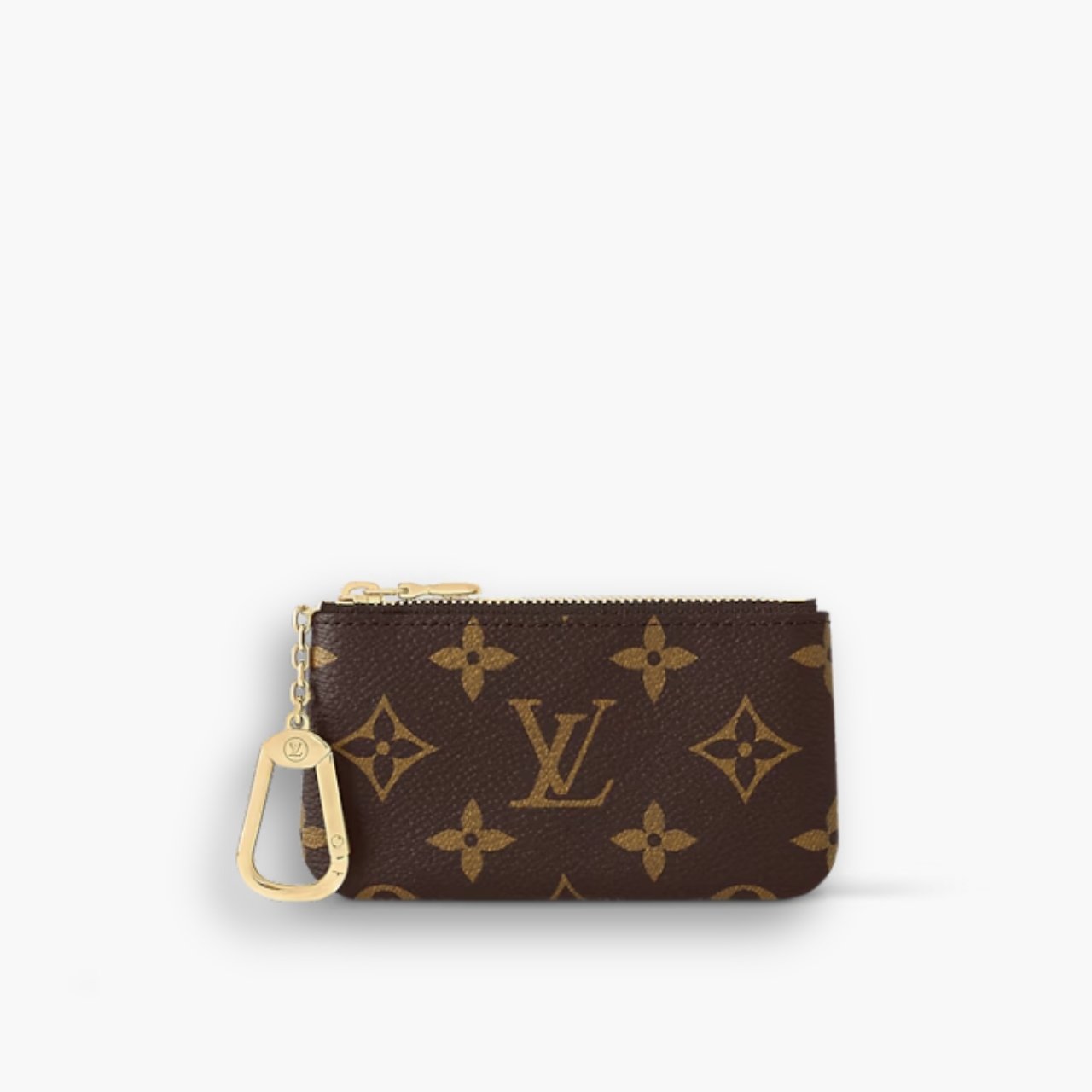 433-5.jpg Louis Vuitton Key Pouch Wallet Brown 12Cm M62650 - Image 1