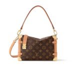 Louis Vuitton Side Trunk Mm Monogram Brown 23Cm M46358