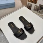 Prada Leather Slides Black 1Xx355 070 F0002 F D005 - Image 5