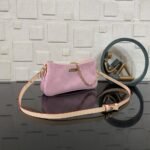 [Super Vip 1:1] Louis Vuitton Pochette Liv Washed Pink 24Cm M14159 - Image 3