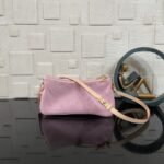 [Super Vip 1:1] Louis Vuitton Pochette Liv Washed Pink 24Cm M14159 - Image 4