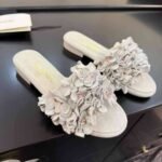 Chanel Mules Strass White G46231 B19043 NAEYA - Image 2