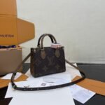 Super Vip 1:1 – Louis Vuitton OnTheGo BB Bag Monogram Brown 18Cm M46839 - Image 4