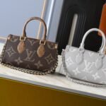 [Super Vip 1:1] Louis Vuitton Neverfull MM Brume Gray 31Cm M13758 - Image 5