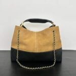 Super Vip 1:1 – Chanel Shopping Bag Gold Tone Mental Beige And Black 36Cm AS5657 B20827 U1536 - Image 3