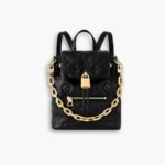 Hermes Limited Edition Gold Veau Doblis And Swift Grizzly Lindy 30 With Palladium Hardware - Image 2