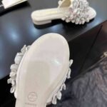 Chanel Mules Strass White G46231 B19043 NAEYA - Image 5