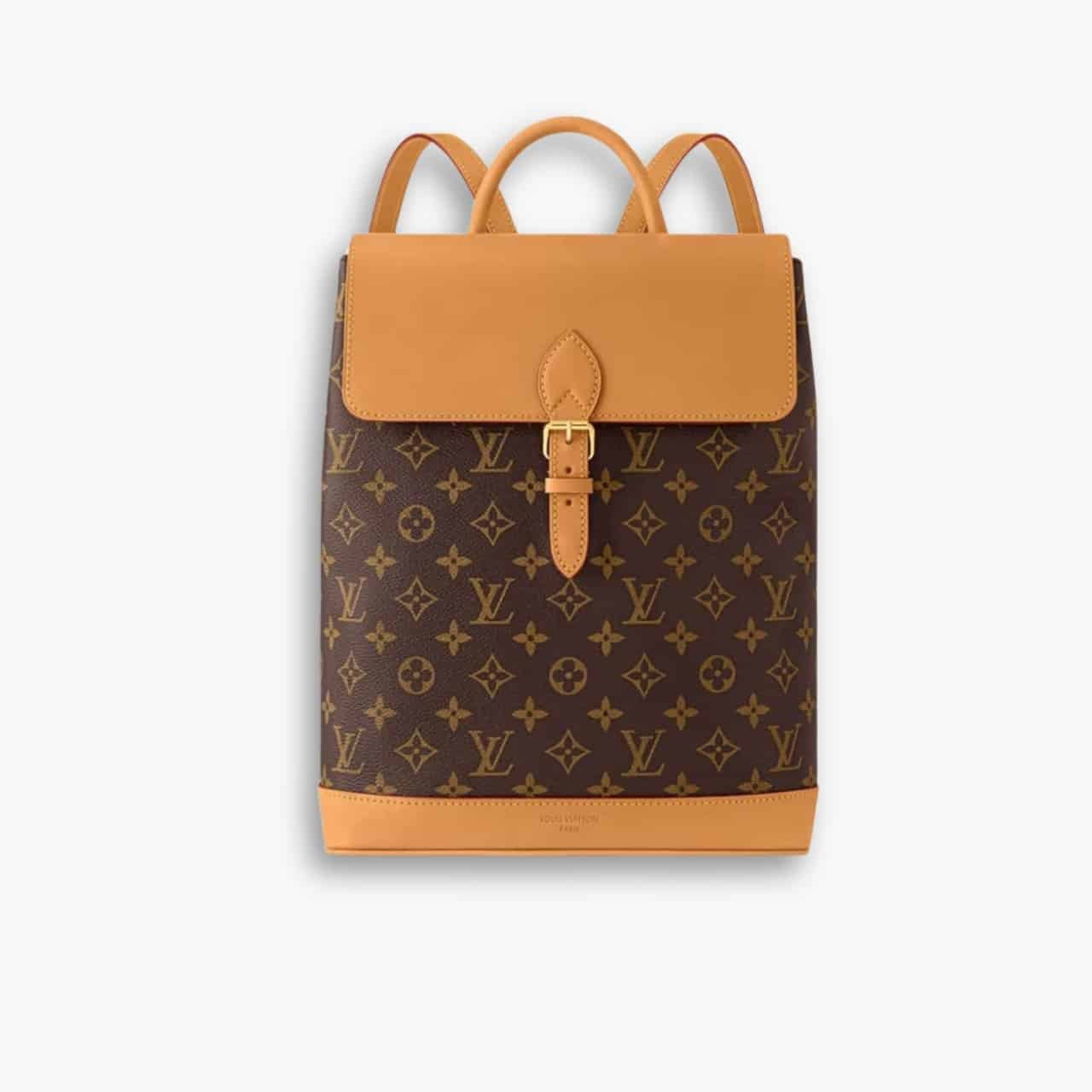 454-1.jpg Louis Vuitton Soho MM Monogram Brown 32Cm M14653 - Image 1