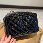 Chanel Draw String Bucket Bag Black 27Cm - Image 4