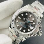 Rolex Yatch Master Black Dial Oystersteel Platinum Watch 37mm 268622 0002 - Image 2