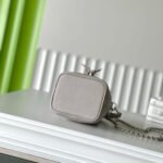 Super Vip 1:1 – Louis Vuitton Nano Noé Bag Brume Gray And White Quartz 16Cm M14224 - Image 5