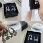 Chanel Pendant Earrings Crystal Silver Abf199 B19948 Nafvp - Image 5