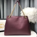Gucci Soho Shoulder Bag Dark Red 38Cm - Image 4