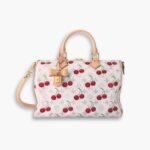 Louis Vuitton X Takashi Murakami Monogram Cerise Speedy 30 White 30Cm M14238