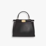 Fendi Peekaboo Iconic Bag  Black 23cm