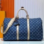 Louis Vuitton Keepall Bandouliere 45 Denim Blue 45Cm - Image 2