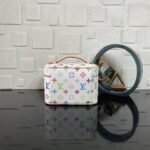 [Super Vip 1:1] Louis Vuitton X Takashi Murakami Nice Mini Multicolored White 24Cm M28340 - Image 4