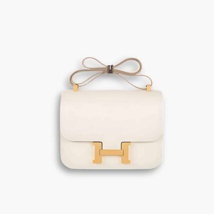Hermès Constance 19 Epsom White 19Cm