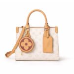 Louis Vuitton Onthego PM Monogram Origine White 25Cm
