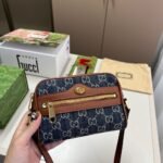 Gucci Ophidia Gg Mini Denim Blue And Brown 17Cm 517350 2Kqgg 8375 - Image 2