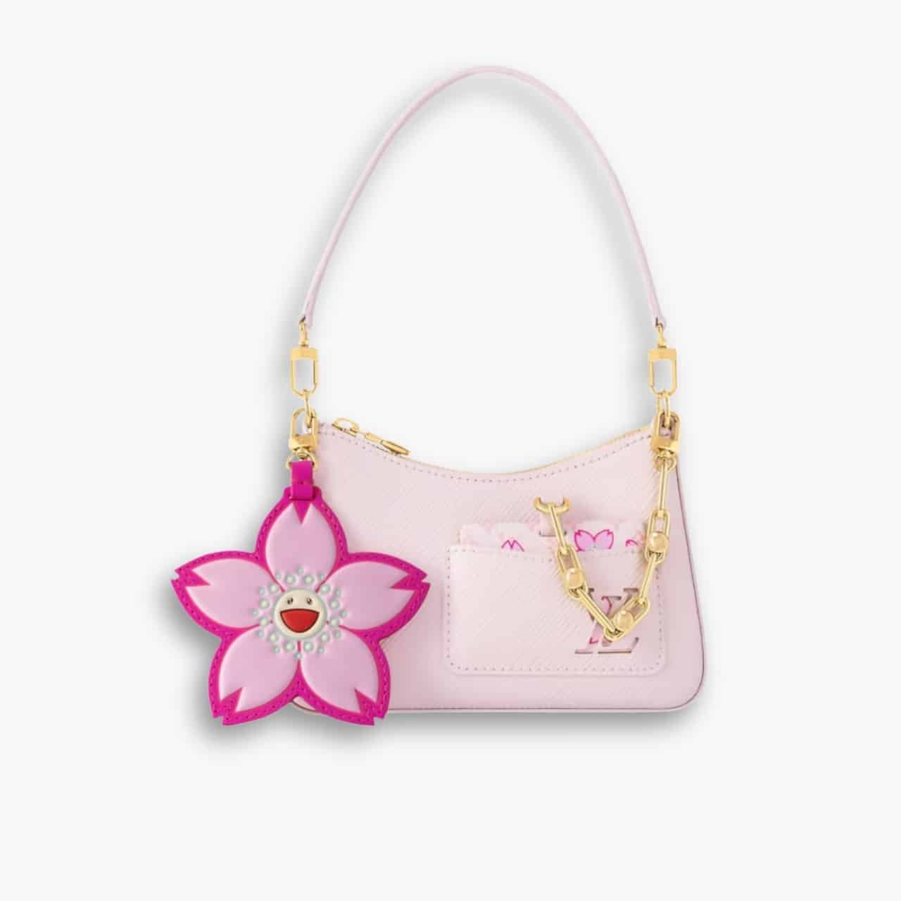 476-5.jpg Louis Vuitton x Takashi Murakami Marellini Cheeky Pink 19Cm M13101 - Image 1
