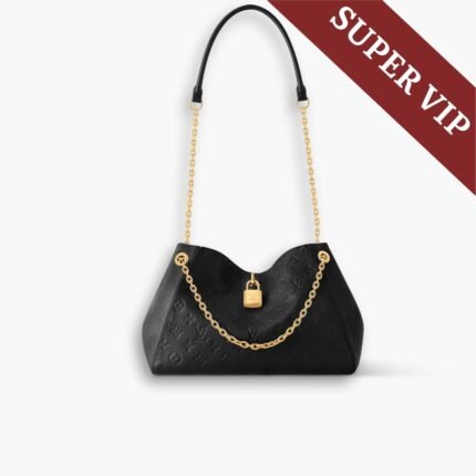 Super Vip 1:1 - Louis Vuitton Anytime PM Black 34Cm M14414