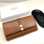 Celine Large Wallet 16 In Satinated Tan 19Cm 10M033Cq7 04Lu - Image 2