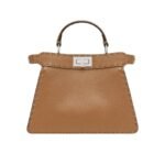 Fendi Peekaboo Iseeu Petite Selleria Bag Brown 27Cm 8Bn335Arbbf0Emr
