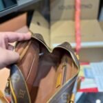 Louis Vuitton Manhattan PM Bag Monogram Canvas Brown 29Cm - Image 6