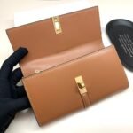 Celine Large Wallet 16 In Satinated Tan 19Cm 10M033Cq7 04Lu - Image 5
