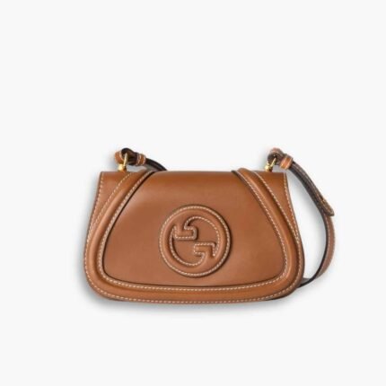 Gucci Blondie Mini Shoulder Bag Brown 22Cm 815700 AAEC2 2718