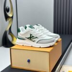 Louis Vuitton Lv Classic Sneaker Green 1Ahsuk - Image 3