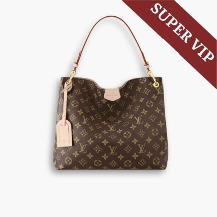 Super Vip 1:1 - Louis Vuitton Graceful PM Monogram Beige 41Cm M43703