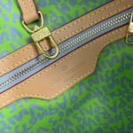 Louis Vuitton Neverfull Mm Tote Bag Monogram Graffiti Green 33Cm M93703 - Image 7