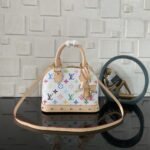 [Super Vip 1:1] Louis Vuitton X Takashi Murakami Alma BB Bag White Multicolor 23Cm M13078 - Image 2