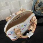 [Super Vip 1:1] Louis Vuitton X Takashi Murakami Alma BB Bag White Multicolor 23Cm M13078 - Image 6