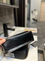 Saint Laurent Niki Medium In Vintage Leather Black With Silver Hardware 28Cm - Image 8