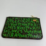 Louis Vuitton Neverfull Mm Tote Bag Monogram Graffiti Green 33Cm M93703 - Image 5