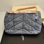 Saint Laurent Puffer Medium Denim 28cm 5774752PT674575 - Image 3