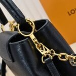 Louis Vuitton Capucines Bb Bag With Charm Black 27Cm - Image 7