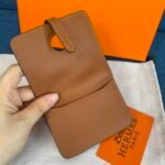 Hermes Dogon Duo Mini Wallet Brown 11Cm - Image 2