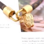 Louis Vuitton Tribute Charm Bracelet Brown M6442E - Image 5