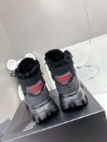 Prada Cloudbust Thunder High Top Sneakers Black - Image 6